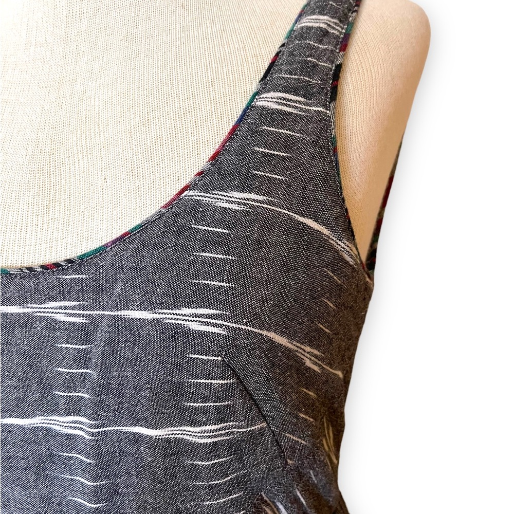 FREE PEOPLE {New Romantics} weather vane ikat dress - Picture 3 of 13